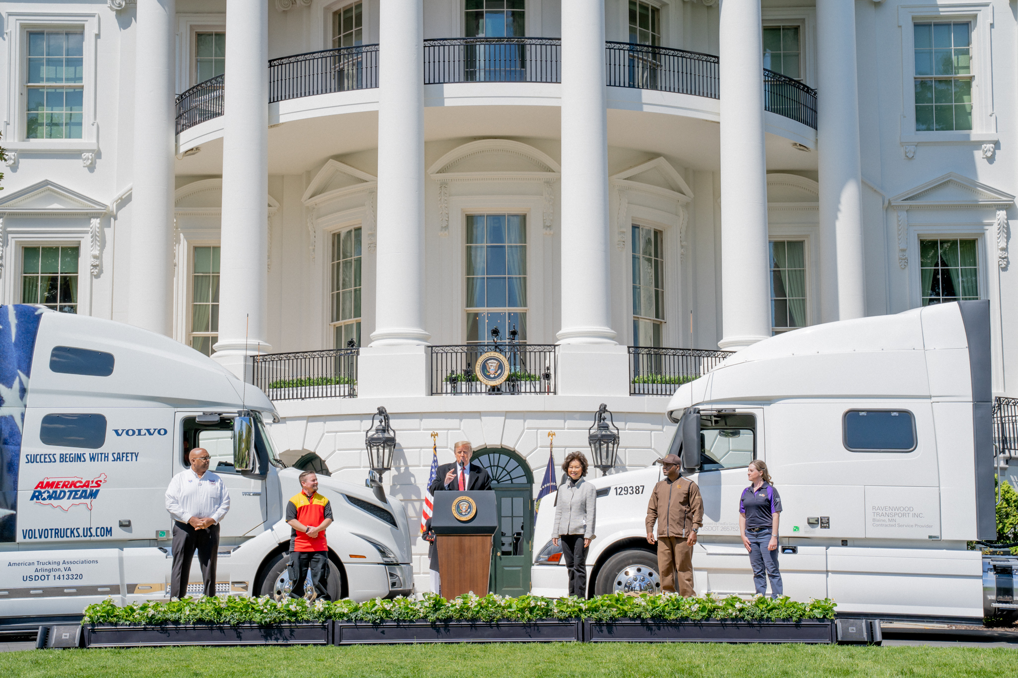 Truckers at the White House