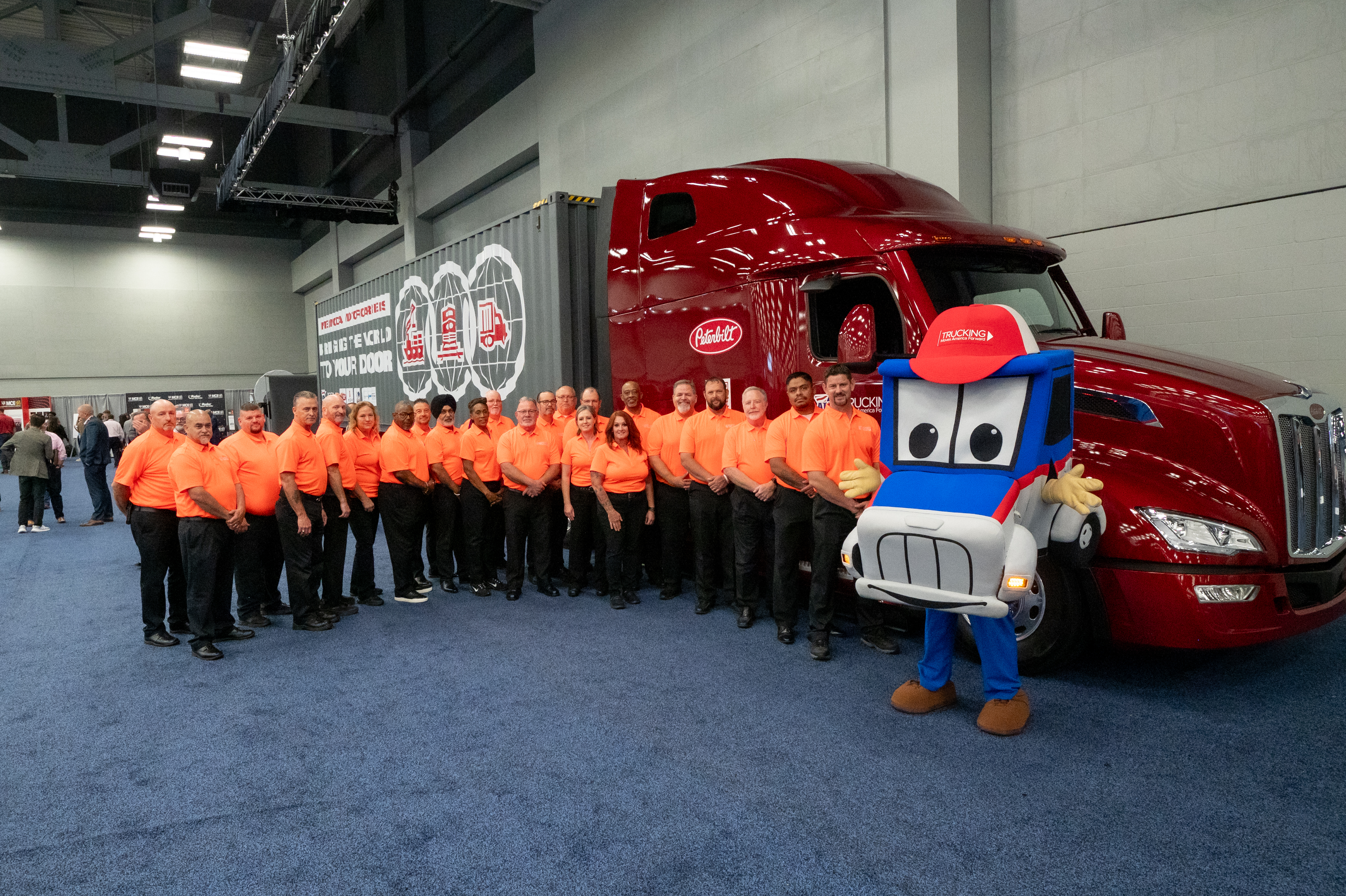 IMC Truck with Safety Sammy and Drivers